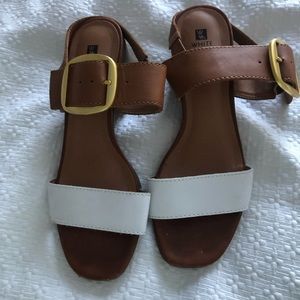 White sandals!